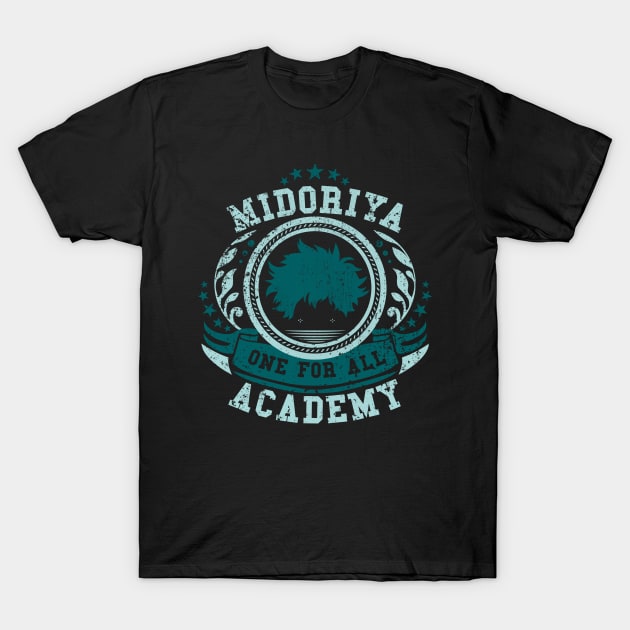 Midoriya Academy T-Shirt by hybridgothica